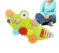 Wall Activity Board - Kids Busy Boards, Innovative Early Learning Developmental Toy, Wooden Sensory Wall Panel | For Kids Girls Boys Home Preschool Kindergarten Nursery Classroom Playtime