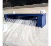 Wall Air Conditioner no Window Needed Air Conditioner Portable Small Wireless 3 Gears Long Air Outlet with Remote Control Room Cooler for Room Bedroom Office(Blue)