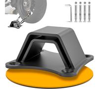 Wall Anchor Bike | Ground Anchor Motorcycle | 6 mm High-Strength Steel | Double Arch and 4 Anchor-Points | 304 Stainless Steel Screws | Anti-Theft Protection