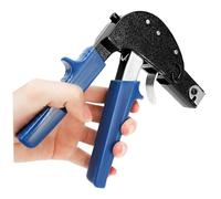 Wall Anchor Gun, Galvanized Steel Hollow Wall Anchor Setting Tool, 7x4" Handheld Rivet Gun, Heavy Duty Non-Slip Rivet Tool for Home Building