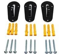 Wall Anchor Kit for Resistance Bands 3 Anchors to Maximize Your Home Workout Area Efficiency