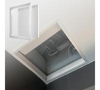 Wall and Ceiling Inspection Hatch Plate Ceiling Hatch Panels with Metal Frame for Plumbing & Electrical Cables & Wiring((WxH) 6x12in/15x30cm)