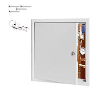 Wall and Ceiling Inspection Hatch Plate for Wiring Cables Cords, Concealed Spring Loaded Access Panel, for Bathroom/Kitchen/Attic, Aluminum Alloy Plumbing Access Panel(15.7x19.7in(40x50) cm)