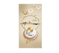 Wall Art Canvas Prints Abstract Golden Deer Sun Tree Painting No Frame Big Size Poster, Canvas Print Wall Art Picture Modern Living Room Decor(I1,40x80CM)