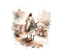 Wall Art Canvas Prints Christian Bible Verse Shepherd Faith Sketch Jesus Posters Prints Canvas Painting Living Room Bedroom Home Wall Art Decor(M,50x70cm)