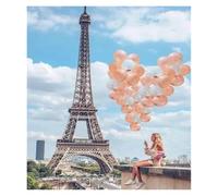 Wall Art Canvas Prints Eiffel Tower Paris Travel Landscape Canvas Wall Art French Poster Prints For Living Room Home Decor Stunning Wall Pictures(G,50x70cm)