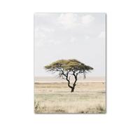 Wall Art Canvas Prints Green African Savannah Wild Animal Modern Wall Art Print Canvas Painting Posters For Living Room Home Decor(J,20x30cm)