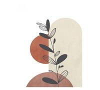 Wall Art Canvas Prints Leisure And Minimalist Style Poster Canvas Printing Fashion Room Home Villa Decoration Aesthetics Natural Canvas Decoration(U,40X50cm)