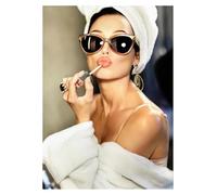 Wall Art Canvas Prints Modern High Fashion Exquisite Luxury Feminism Poster No Frame Canvas Paintings Wall Art Pictures Home Decor(M,60X90cm)
