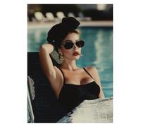 Wall Art Canvas Prints Modern High Fashion Exquisite Luxury Feminism Poster No Frame Canvas Paintings Wall Art Pictures Home Decor(I,20x30cm)