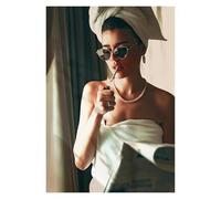 Wall Art Canvas Prints Modern High Fashion Exquisite Luxury Feminism Poster No Frame Canvas Paintings Wall Art Pictures Home Decor(L,40x60cm)