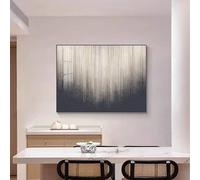 Wall Art Circuit Breaker Panels Cover, Aluminum Alloy Frame, Simple Install, Dustproof and Easy to Clean, for Living Room Home Offices, Various Styles Available(Black 4,70 * 50cm/27 * 19in)