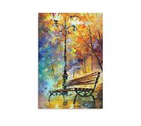 Wall Art Decor The Aura Of Yellow Autumn Canvas Poster Bedroom Office Room Decor Gift Decor Print Picture Paintings for Living Room Bedroom Decoration 24x36inchs(60x90cm)