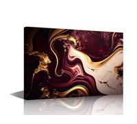 Wall Art Paintings for Wall Decor 1 Pieces Abstract Canvas Wall Art for Living Room Bathroom Bedroom Kitchen Decoration Modern Giclee Prints Stretched and Framed Artwork Ready to Hang 18x12 in