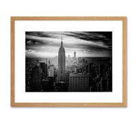 Wall Art Print Asthoff New York City Framed Artery8 Beige W7 inch x H9 inch