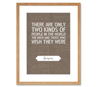 Wall Art Print Dictionary Page Quote St Patricks Day Irish People Artwork Framed 9X7 Inch Artery8 Beige W7 inch x H9 inch