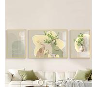 Wall Art Set, Elephant Decal, High Clarity Crystal Film, Aesthetic Wall Decor for Living Room, Bedroom, Office