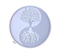Wall Art Silicone Molds Tree of the Moon Epoxy Resin Casting for Crafts Hanging Decorations Art Outdoor Silicone for Resin