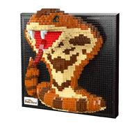 Wall Art Snake Mini Building Blocks Set, 2000+PCS Wildlife Animal Micro Bricks Kit, A Wall Decor Set for Adults Who Love Creative Hobbies, Toys Gifts for Teens Adult