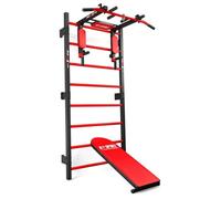 Wall Bars Pull Up Dip Bar Sit Up Bench Training Set Swedish Ladder Multi Gym