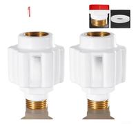 Wall-Based Water Heater Safety Connector Featuring Metal ABS Construction and 12-Layer Insulation for Reliable Performance (Copper Teeth 1 Pair)
