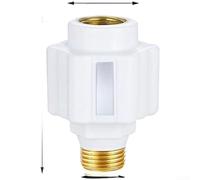 Wall-Based Water Heater Safety Connector Featuring Metal ABS Construction and 12-Layer Insulation for Reliable Performance (1 Aluminum Tooth)