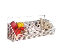 Wall Basket - Woven Storage Organizer With Hook, Decorative Wall Mounted Holder | Rustic House Shelf Alternative Solution, Space Saving For Bathroom Entryway