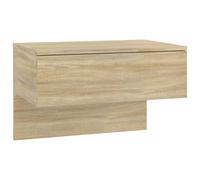 Wall Bedside Cabinet Floating Nightstand Bedside Unit Hanging Cabinet vidaXL