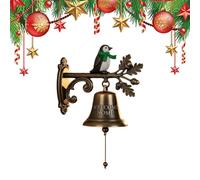Wall Bell | Vintage Christmas Bells For Doors - Rattles Office Garden Shop Restaurant Church Kitchen Farm