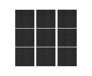 Wall Blanket Cover - 30x30cm 9 Pieces Spliced Adhesive Panels, Heavy Duty Felt Board | Garden Indoor Holiday Party Living Room Bedroom Dorm Apartment Game Sports Decor DIY