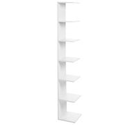 Wall Bookshelf ESTON 190 cm White