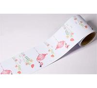 Wall Borders Peel and stickpink Flamingo 12cm X 600cm