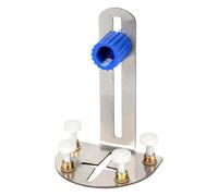 Wall bracket for spirit levels, universal heavy duty mounting bracket with attachment, non-slip stainless steel bracket for spirit levels on the wall, tool accessories with