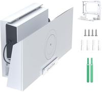 Wall Bracket Mount Kit for Starlink Gen 3 Mesh Router, All in One Gen3 V3 Router Power Supply Mounting Desk Stand for Starlink V3 Standard & Gen 3 High Performance, Integrated Holder