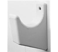 Wall Brackets to mount a Rifle Horizontally onto the Wall (2 pcs) (WHITE)