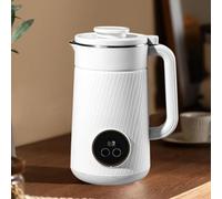 Wall Breaking Machine, Multi-functional Soy Milk Maker, Fully Automatic Cleaning Soybean Milk Machine For Homemade Nut Milks Beverages(White)