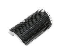 Wall Brush Cats - Wall Mounted Reusable, Groomer Cat Corner Scratcher, Self Grooming Massage Tool | Pet Care Accessory For Home Living Room Bedroom Apartment Study Door Cabinet