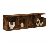 Wall Cabinet 100x20x30 cm Smoked Oak Engineered Wood Berkfield Home Brown One Size