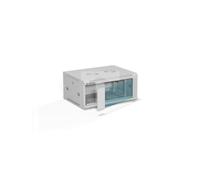 Wall Cabinet 19 Inch 4U 600x450, Door SW-4U-600-450-01-SF