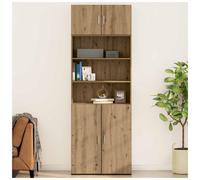 vidaXL Wall Cabinet Artisan Oak - Engineered wood - 80 x 42.5 x 40 cm