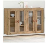 vidaXL Wall Cabinets 2 pcs Artisan Oak 69.5 x 34 x 90 cm