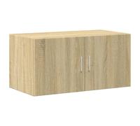 Wall Cabinet Bathroom Cabinet Wall Hanging Cabinet Engineered Wood vidaXL
