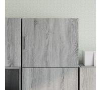 Wall Cabinet Bathroom Cabinet Wall Hanging Cabinet Engineered Wood vidaXL