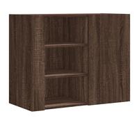 Wall Cabinet Bathroom Wall Storage Hanging Cabinet Engineered Wood vidaXL