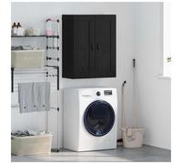vidaXL Wall Mounted Cabinet Black Oak 69.5 x 34 x 90 cm