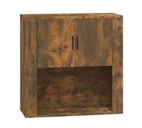 vidaXL Wall Cabinet Concrete Grey Engineered Wood Sideboard Home Organiser