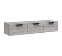 Vidaxl Wall Cabinet Grey Sonoma 102X30X20 Cm Engineered Wood