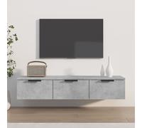 Vidaxl Wall Cabinet Concrete Grey 102X30X20 Cm Engineered Wood