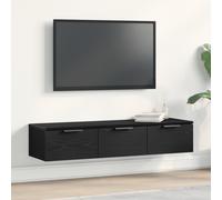 Wall Cabinet Floating TV Unit Media Cabinet Storage Engineered Wood vidaXL