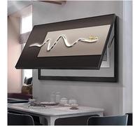 Wall Cabinet for Electrical Panels - Stylish Cover for Circuit Breakers and Utility Doors, Enhances Home Aesthetics